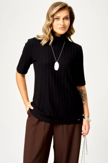 Джемпер (кофта) Larini 9160 черный