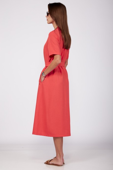 Платье The Name 2205 красный размер 46-52 #4