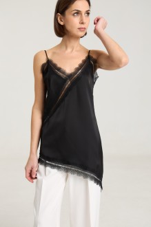 Топ The Name 2448 черный