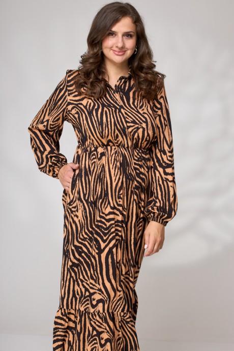 Платье ANDINA CITY 8002 зебра размер 50-60 #4