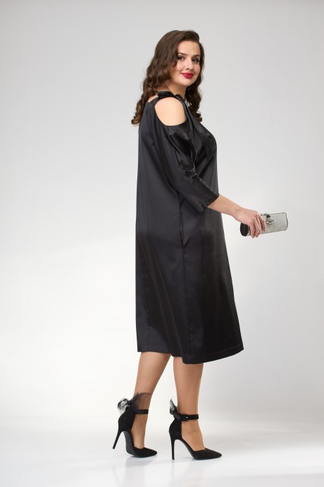 Вечернее платье ANDINA CITY 802 черный размер 46-60 #4