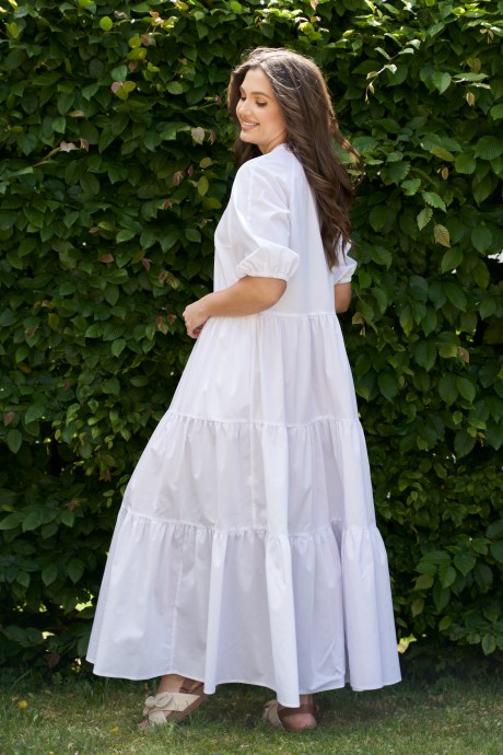 Платье ANDINA CITY 8013 белый размер 48-58 #4