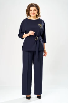 Брючный костюм ANDINA CITY 9091 двойка синий