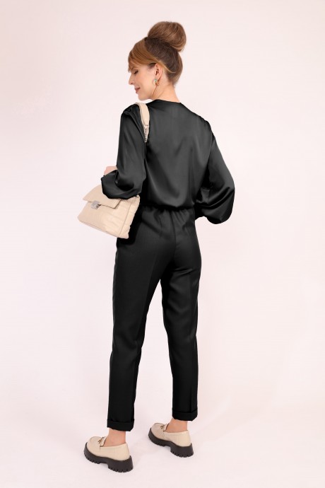 Блузка LM ВИ 1607 черный размер 42-60 #4