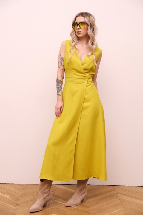 Платье LM М83 желтая груша размер 42-52 #1