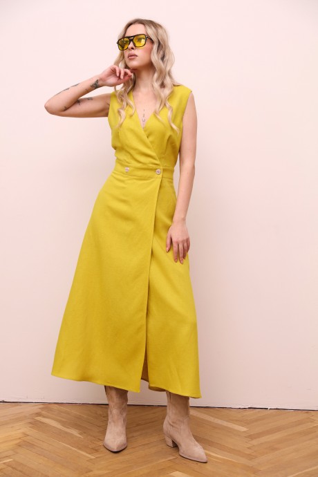 Платье LM М83 желтая груша размер 42-52 #2