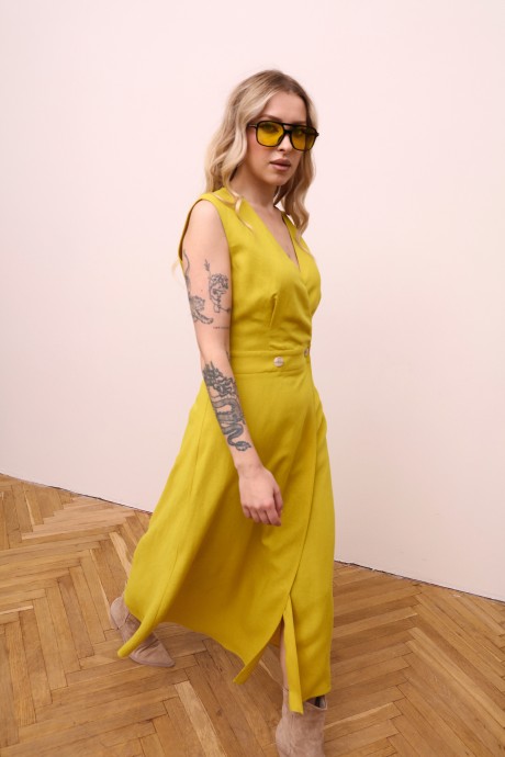 Платье LM М83 желтая груша размер 42-52 #3
