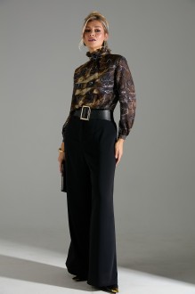 Костюм/комплект LM К71098 черный, коричневый