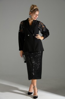Костюм/комплект LM К72042 черное кружево