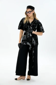 Брючный костюм LM К1430110 черный