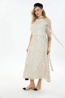 Платье LM М76 гороховое