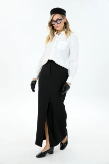 Юбочный костюм LM К1370157 черно-белый