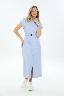 Платье LM М186 голубое, лапка