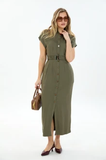 Платье LM М186 хаки