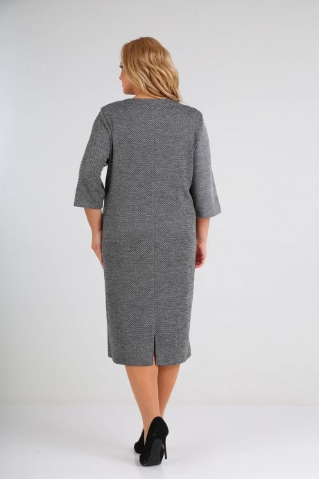 Платье Сибон 133 серый размер 60-64 #4