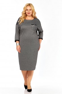 Платье Сибон 187 серый #1