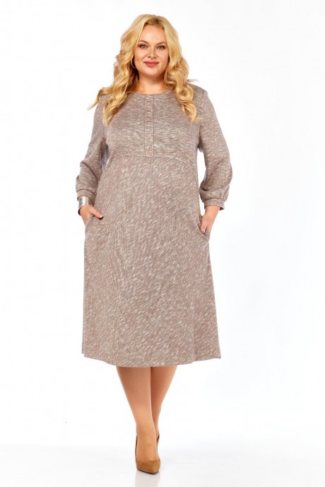 Платье Сибон 285 пудра размер 60-64 #2