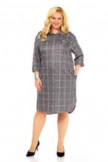 Платье Сибон 169 серый #1