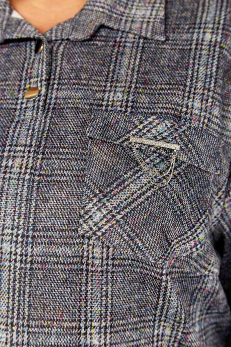 Платье Сибон 169 серый размер 62-66 #3