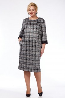 Платье Сибон 263 темно-серый #1