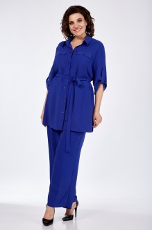 Брючный костюм Сибон 311 василек