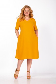 Платье Сибон 277 горчица