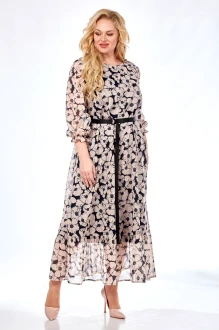 Платье Сибон 327 -в бежевый