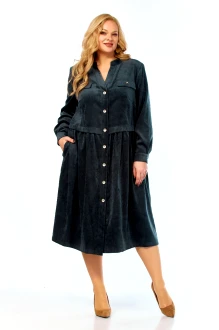 Платье Сибон 241 темно-зеленый