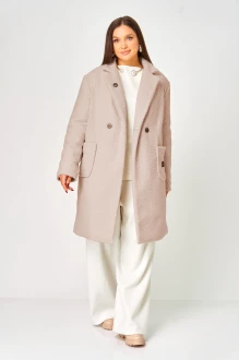 Пальто V&N 1057 пудра