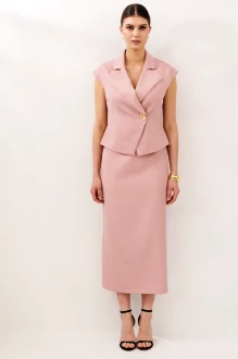 Юбочный костюм NIVARD 1002 -2 розовый