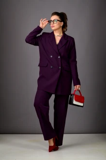 Брючный костюм Rosheli 1187 баклажан