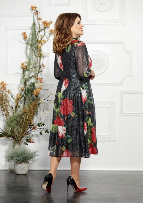 Платье Mira Fashion 4840-2 цветы размер 50-56 #2