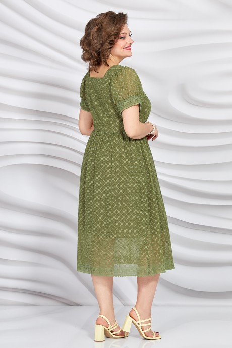 Платье Mira Fashion 4951 зеленый размер 50-56 #2