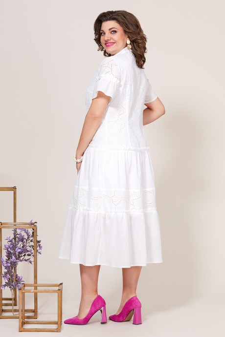 Платье Mira Fashion 5275-5 белый размер 48-62 #2