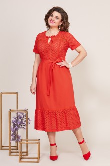 Платье Mira Fashion 5238-2 красный #1