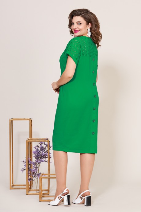 Платье Mira Fashion 5233 зеленый размер 56-62 #2