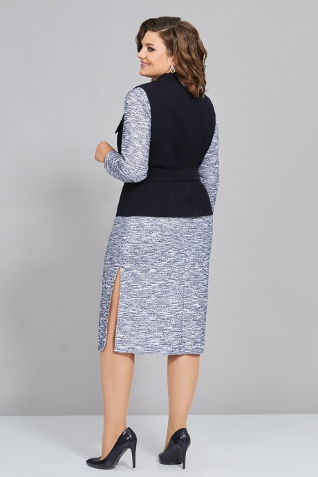 Костюм Mira Fashion 5328 серый,черный размер 50-56 #4
