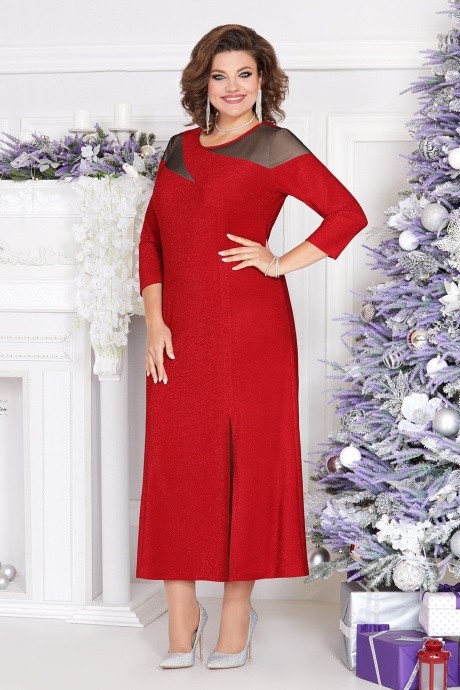 Вечернее платье Mira Fashion 5348 -2 красный размер 50-56 #1