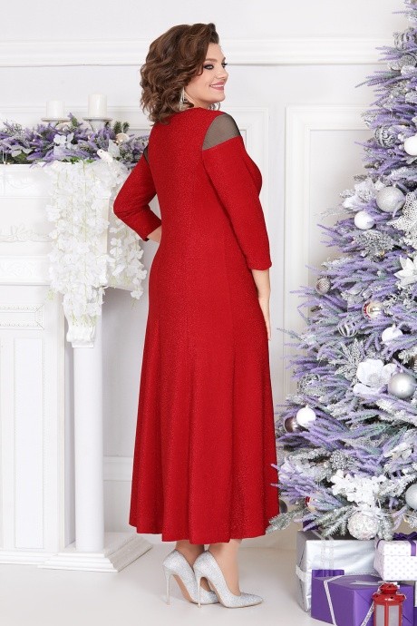 Вечернее платье Mira Fashion 5348 -2 красный размер 50-56 #2