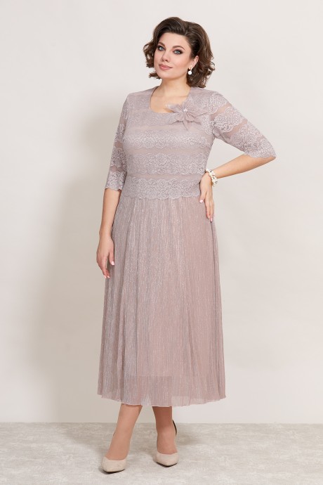 Вечернее платье Mira Fashion 4793-4 розовый размер 50-56 #1