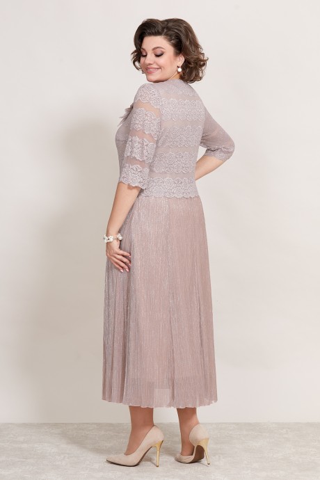 Вечернее платье Mira Fashion 4793-4 розовый размер 50-62 #2