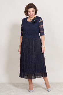 Вечернее платье Mira Fashion 4793-5 темно-синий #1