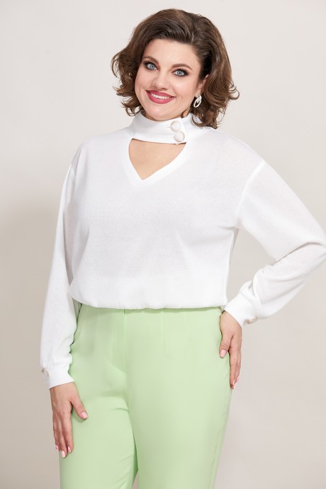 Костюм/комплект Mira Fashion 5380 белый,зеленый размер 50-54 #2