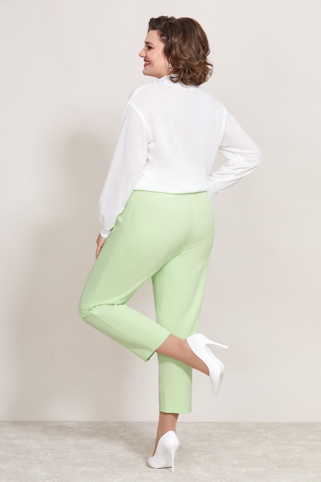 Костюм/комплект Mira Fashion 5380 белый,зеленый размер 50-54 #3