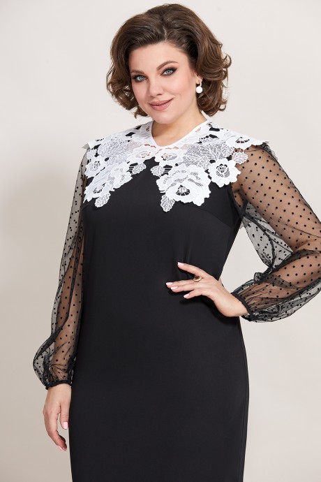 Вечернее платье Mira Fashion 5381 черный размер 50-56 #2
