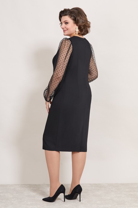 Вечернее платье Mira Fashion 5381 черный размер 50-56 #3