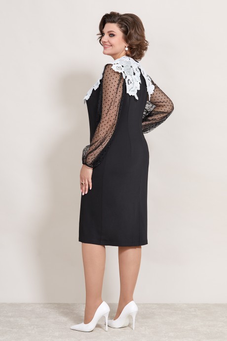 Вечернее платье Mira Fashion 5381 черный размер 50-56 #4
