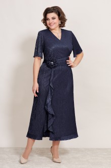 Вечернее платье Mira Fashion 5393-2 темно-синий #1