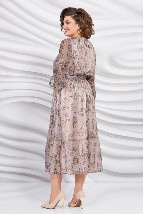 Вечернее платье Mira Fashion 5376 бежевый размер 56-62 #2
