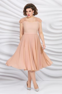 Вечернее платье Mira Fashion 5399 -3 персиковый #1